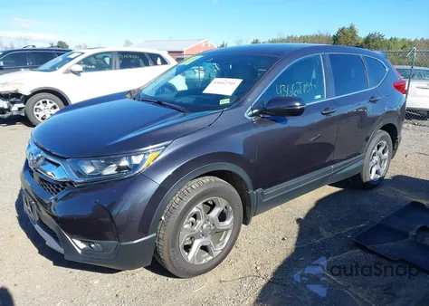2018 Honda Cr-V Ex-L/Ex-L Navi from USA, damaged, VIN 2HKRW2H83JH695591